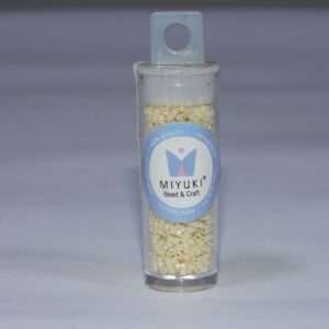 Miyuki delica 11-0 DB0157 opaque cream AB x10gr