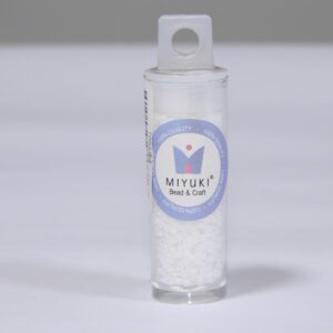 Miyuki delica 11-0 DB0200 opaque chalk white x10gr