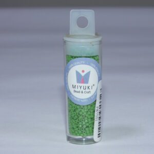Miyuki delica 11-0 DB0724 opaque pea green x10gr 