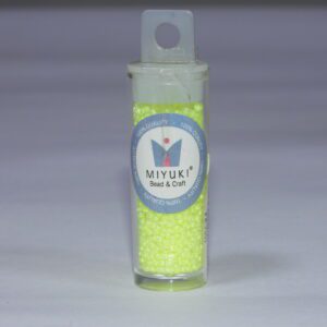 Miyuki delica 11-0 DB2031 neon lime aid x10gr