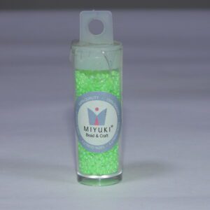 Miyuki delica 11-0 DB2040 neon mint green x10gr